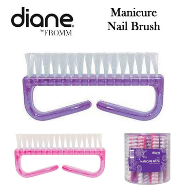 Diane Manicure Brush, Purple (D711)