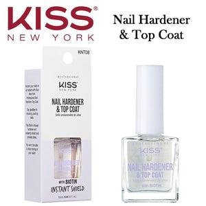 KISS Nail Hardener & Top Coat (KNT08)