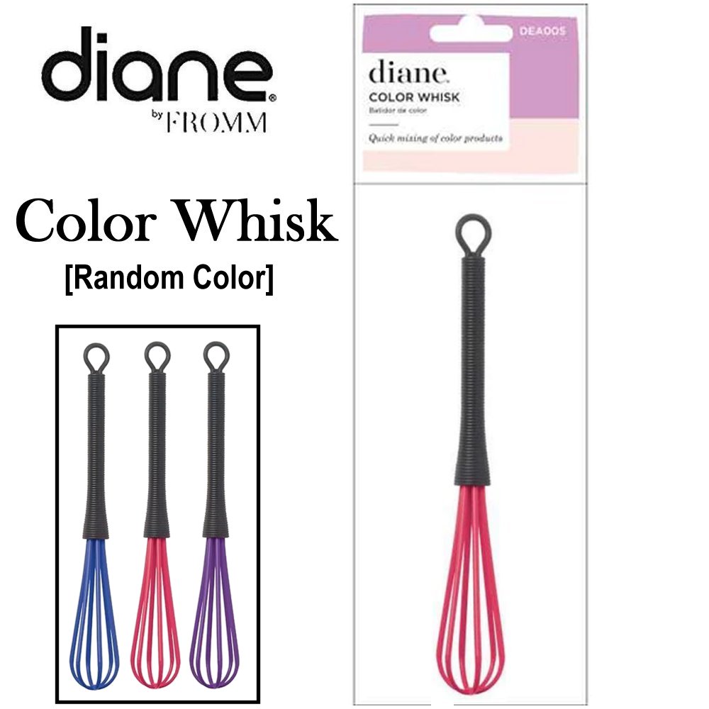 Diane Color Whisk, red (DEA005) [RANDOM COLOR: Red, Blue, or Purple ...