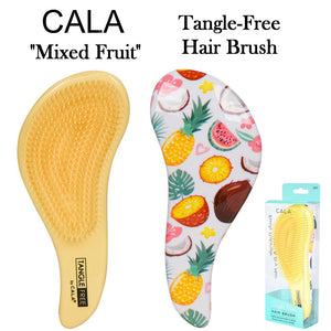 Cala Tangle Free Detangler Hair Brush - "Mixed Fruits" (66877)