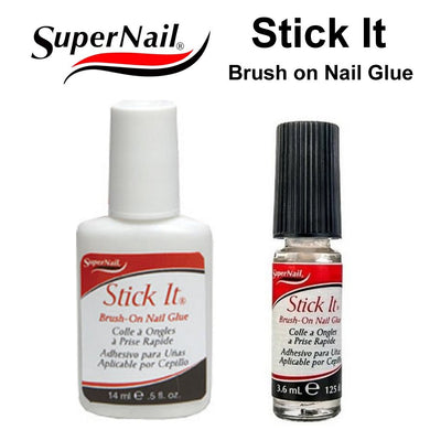 SHEBA NAILS Brush On Nail Resin 1/2 oz (15 ml) - Clear Professional Nail  Adhesive for Wraps and Nail Strengthening Nail Glue Strong Bond