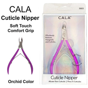Cala Cuticle Nipper,  Orchid Soft Touch (50833)