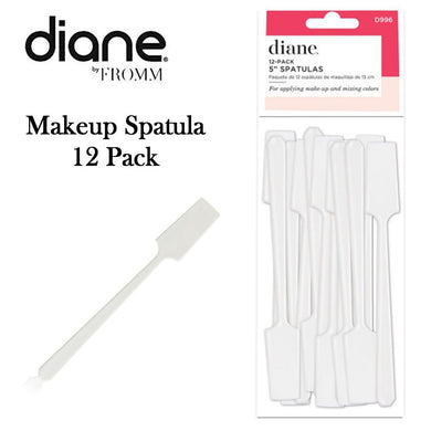 Diane Makeup Spatula, 12 Pack (D996)