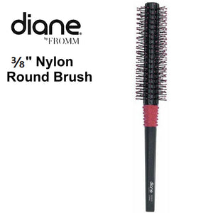 Diane ⅜" Nylon Round Brush (D9010)