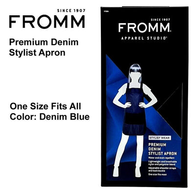 Fromm Premium Denim Stylist Apron (F7004)