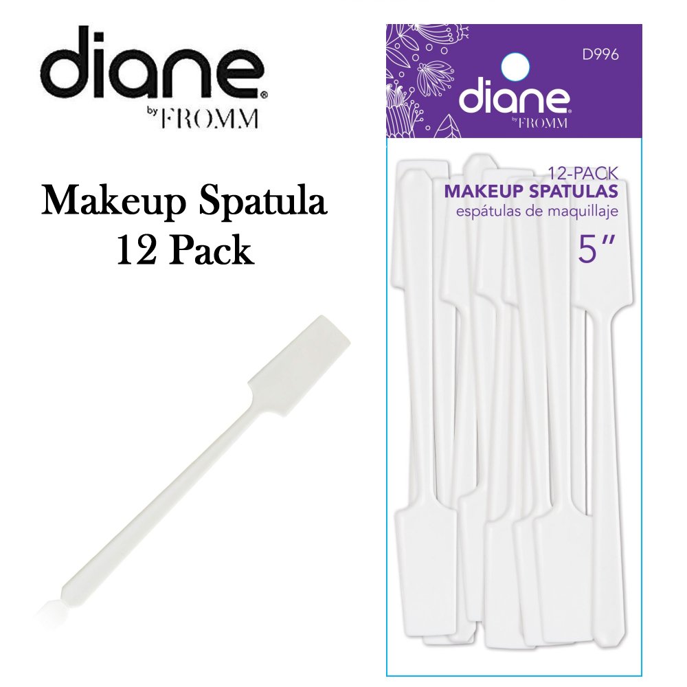 Diane Makeup Spatula, 12 Pack (D996)