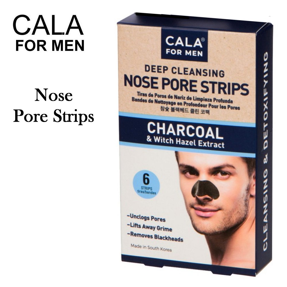 Cala for Men Nose Pore Strips, 6 pack (47028)