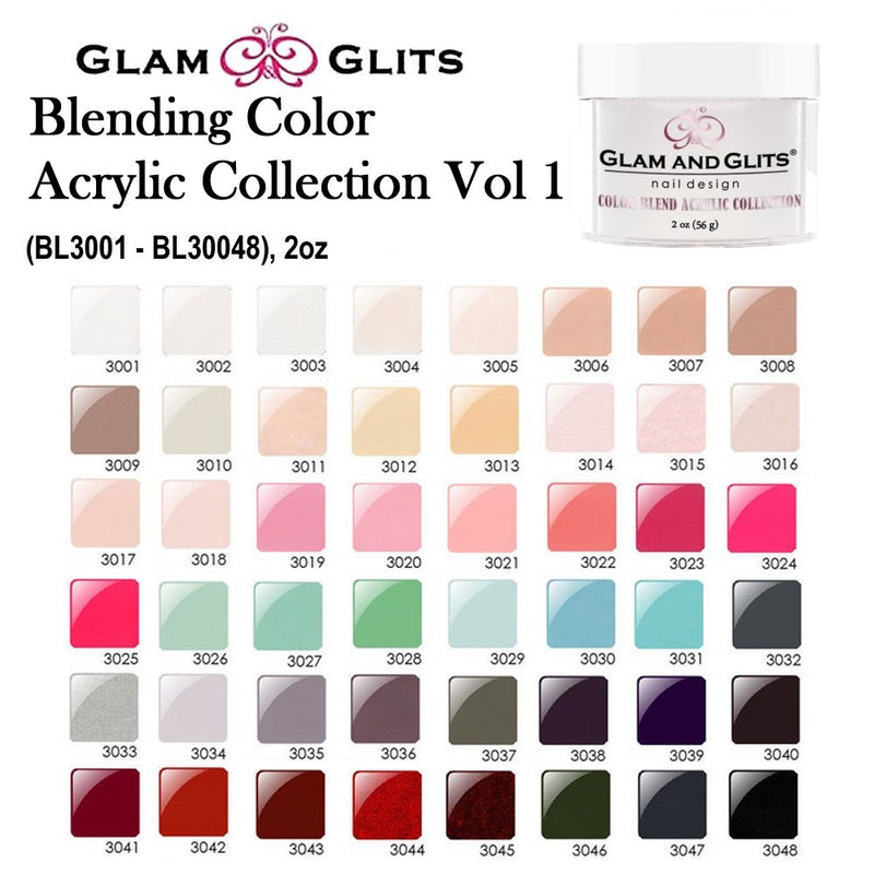 Glam and Glits - Color Blend Collection Vol. 1, 2oz (BL3001