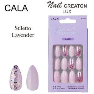 Cala Nail Creations Lux Stiletto "Lavender" (87849)