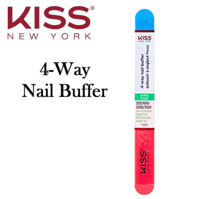Kiss 4-Way Nail Buffer (F222N)
