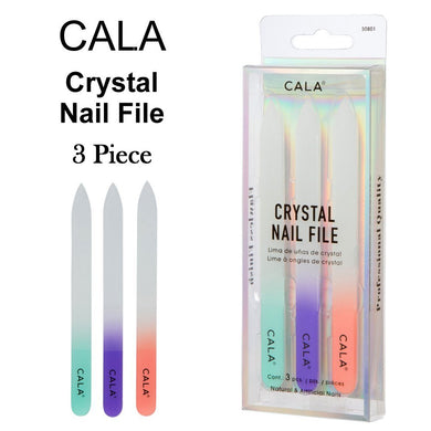 Cala Nail File, Crystal 3 Pieces (50801)