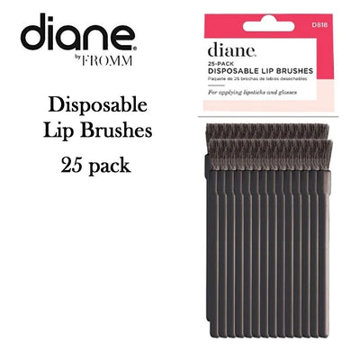 Diane Disposable Lip Brushes, 26 Pack (D818)