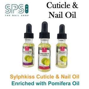 Sylphkiss Cuticle & Nail Oil with Pomifera oil, 0.5oz