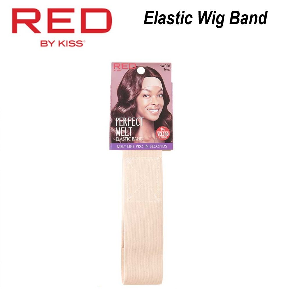 Red by Kiss Wig Band, Wide Beige Premium Elastic Wig Band (HWG26)