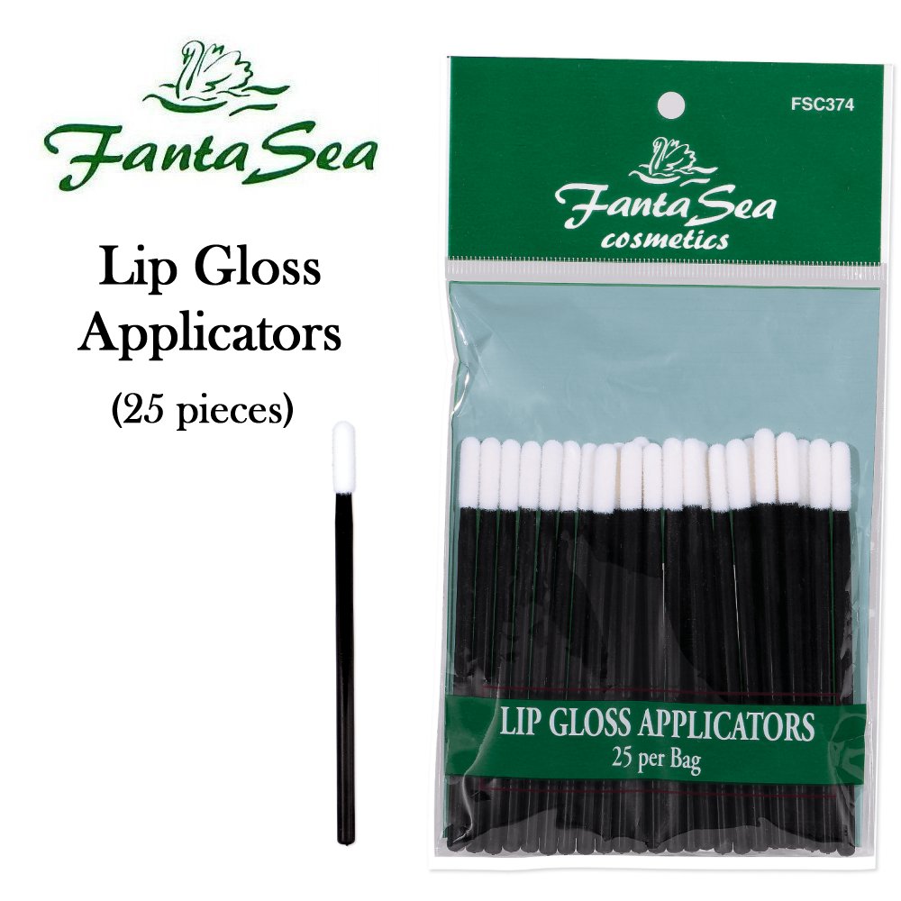 FantaSea Lip Gloss Applicators, 25 pieces (FSC374)