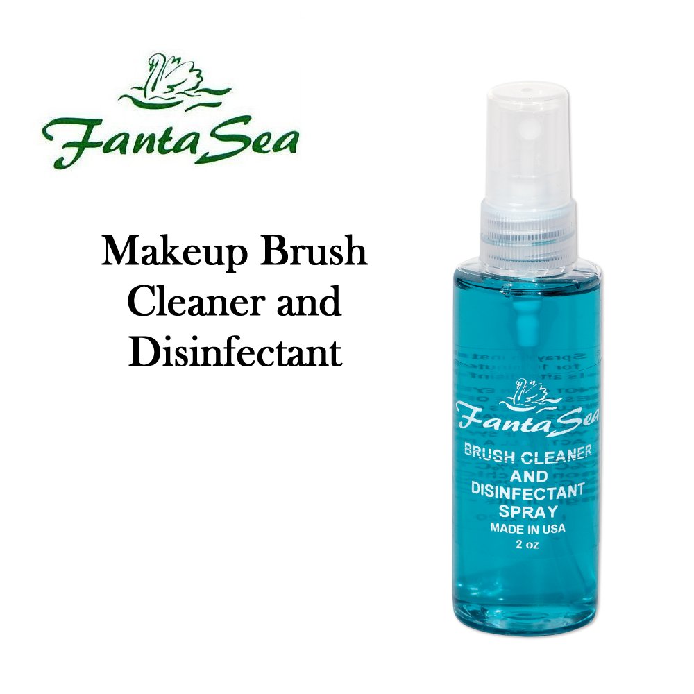 FantaSea Makeup Brush Cleaner and Disinfectant, 2 oz (FSC664)