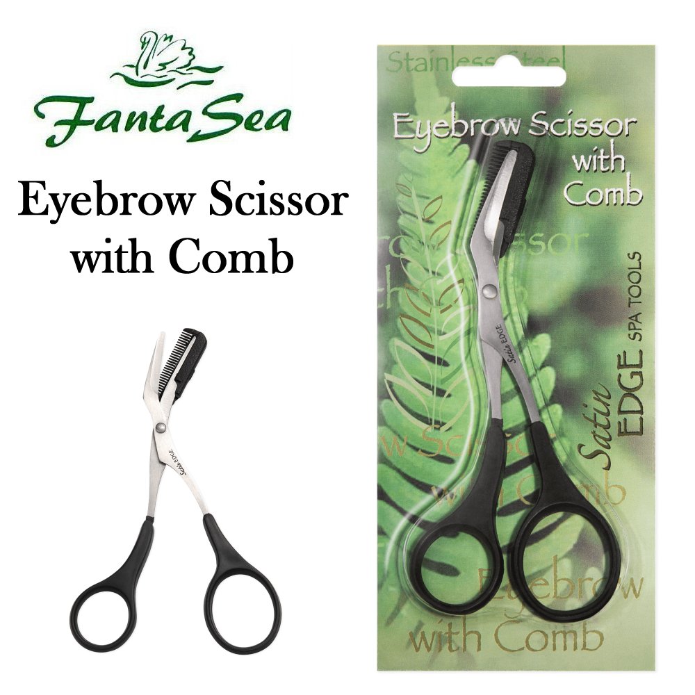 FantaSea Eyebrow Scissor with Comb (SE-2134)