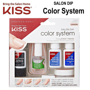 KISS "Salon Kit" - Salon Dip Color System Nail Kit (KSDS01)