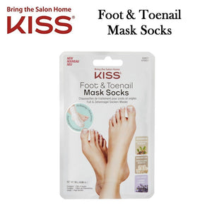 KISS Foot & Toenail Mask Sock (KFM01)