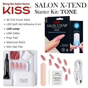 KISS Salon X-Tend Starter Kit, "TONE" (SXK01)