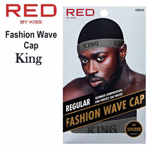 Red by Kiss Cap, Fashion Wave Cap "King", Regular 5.5" (HDS14)