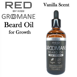 Groomane Beard Oil for Growth, Vanilla Scent, 3 oz (GR24)