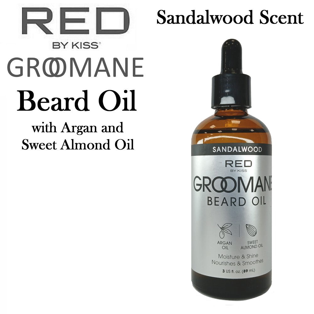 Groomane Beard Oil, Sandalwood Scent, 3 oz (GR20)