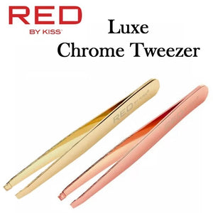 Kiss Luxe Chrome Tweezer [Random Assorted Pattern]