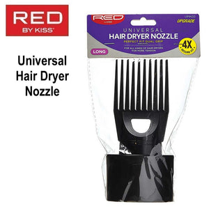 Red by Kiss Universal Hair Dryer Nozzle, Long (UPIK02)