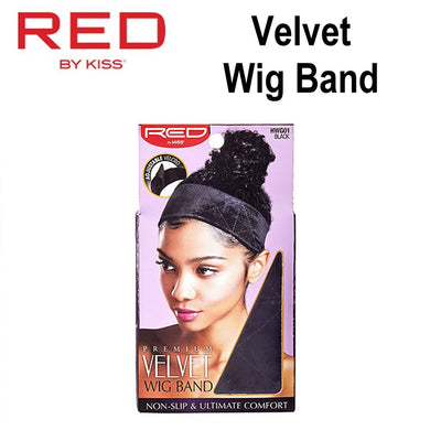 Red by Kiss Wig Band, Premium Velvet Wig Band (HWG01)
