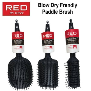 Red by Kiss Blow Dry Friendly Paddle Brushes