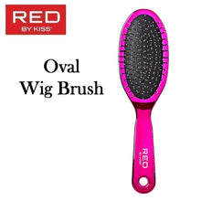 Red by Kiss Brush, Oval Wig Brush (HH216)