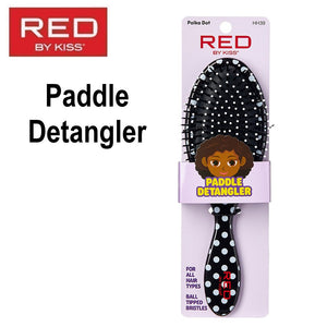 Red by Kiss Brush, Paddle Detangler Brush (HH39)