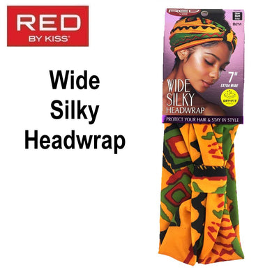 Red by KISS Headwrap, Wide Silky Headwrap, Aztec (HB06)