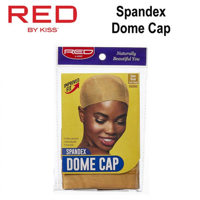 Red by Kiss Wig Cap, Dark Beige Spandex Dome Cap (HSD05)
