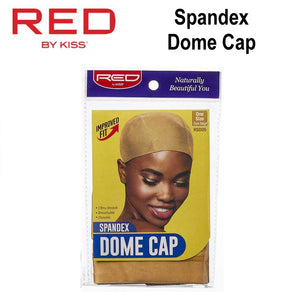 Red by Kiss Wig Cap, Dark Beige Spandex Dome Cap (HSD05)