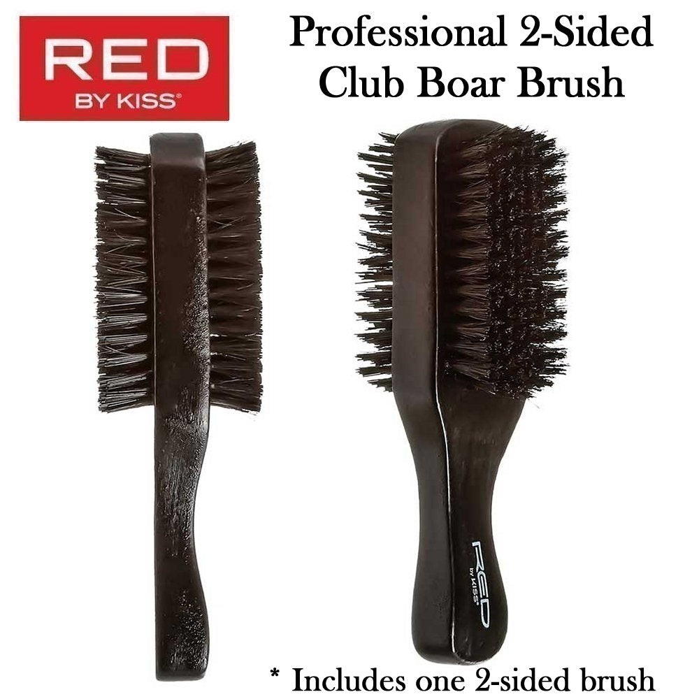 Red by Kiss Professional Boar 2-Sided Club Brush (BOR08)