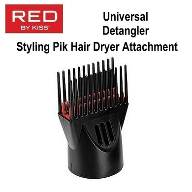 Red by Kiss Universal Detangler Styling Pik Hair Dryer Attachment