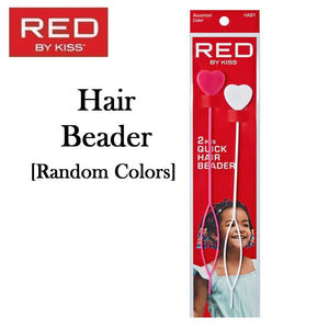 Red by Kiss Hair Beader, 2 pieces - [RANDOM COLOR] (HA91)
