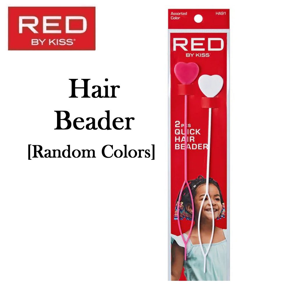 Red by Kiss Hair Beader, 2 pieces - [RANDOM COLOR] (HA91)