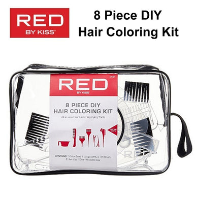 Red by Kiss 8 Piece DIY Hair Coloring Kit (CK01)