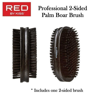 Red by Kiss Professional Boar 2-Sided Palm Brush (BOR07)