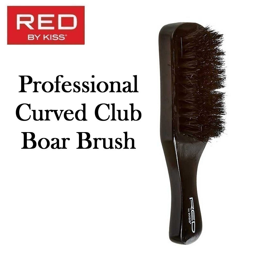 Red by Kiss Professional Curved Club Boar Brush (BOR02)