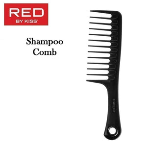 Red by Kiss Comb, Shampoo Comb (HM36)