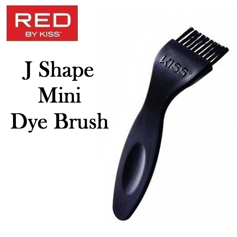 Red by Kiss J Shape Mini Dye Brush (HH192J)
