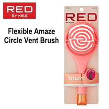 Red by Kiss Brush, Flexible Amaze Circle Vent Brush (HH210)