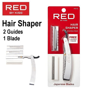 RED by KISS Hair Shaper with 2 Guides and 1 Blade, (HS12)