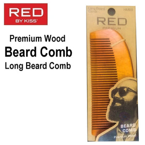 Red by Kiss Comb, Long Beard Comb (HM69)