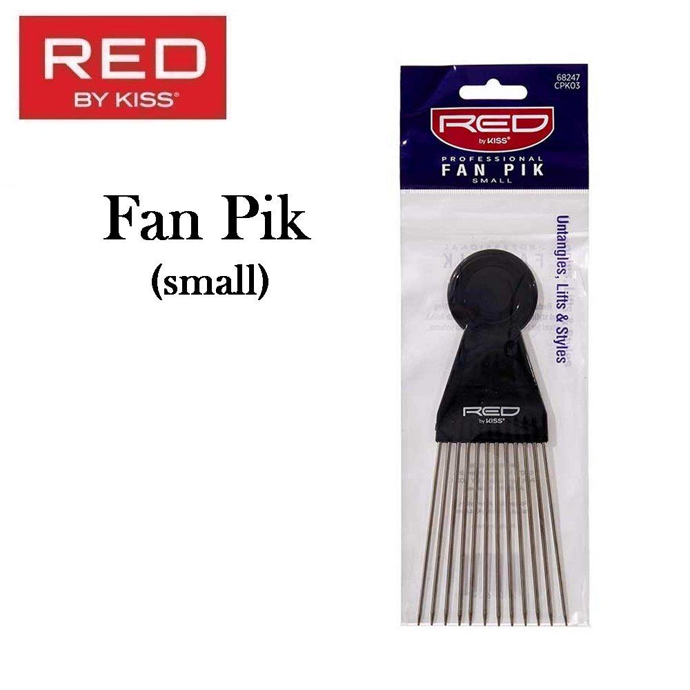 Red by Kiss Pik, Professional Fan Pik, Small (CPK03)