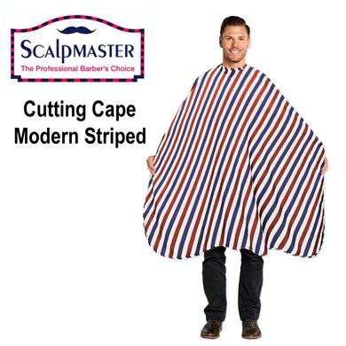 ScalpMaster Cutting Cape, Modern Striped (4145)